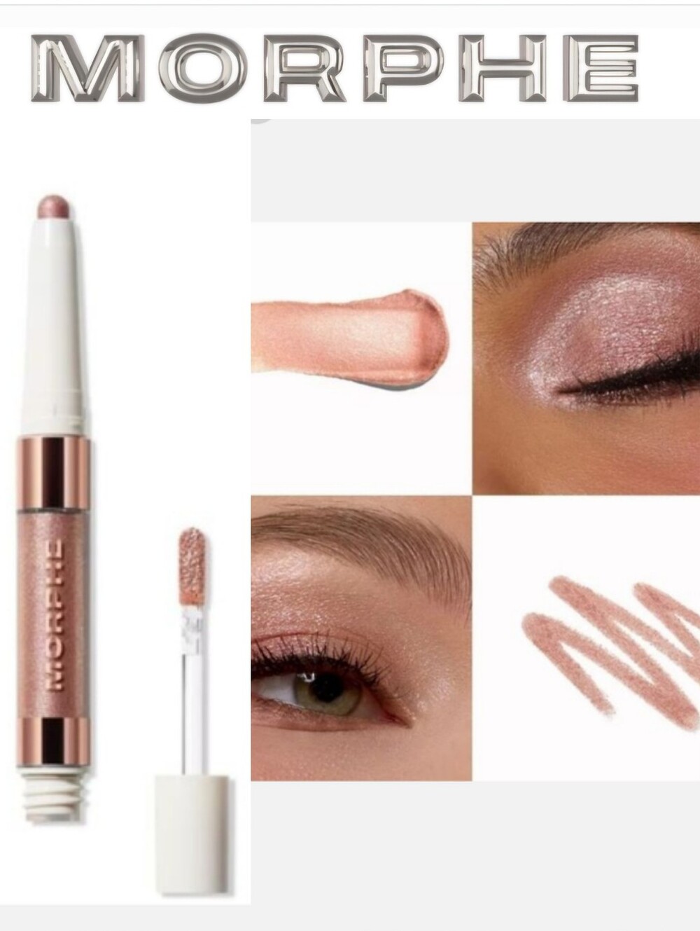 Morphe Mixed Signals Dual-Ended Cream & Liquid Shadow Stick